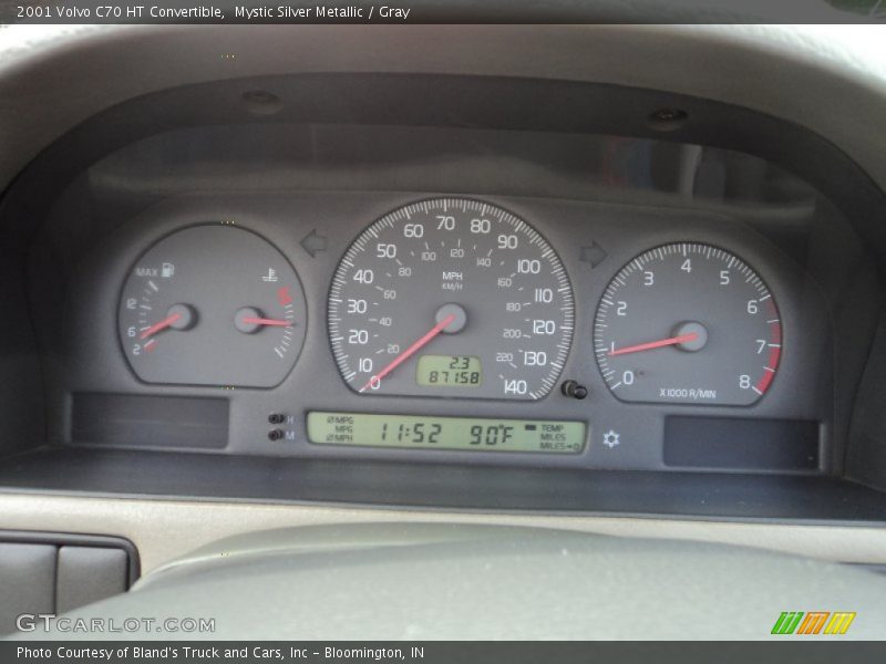  2001 C70 HT Convertible HT Convertible Gauges