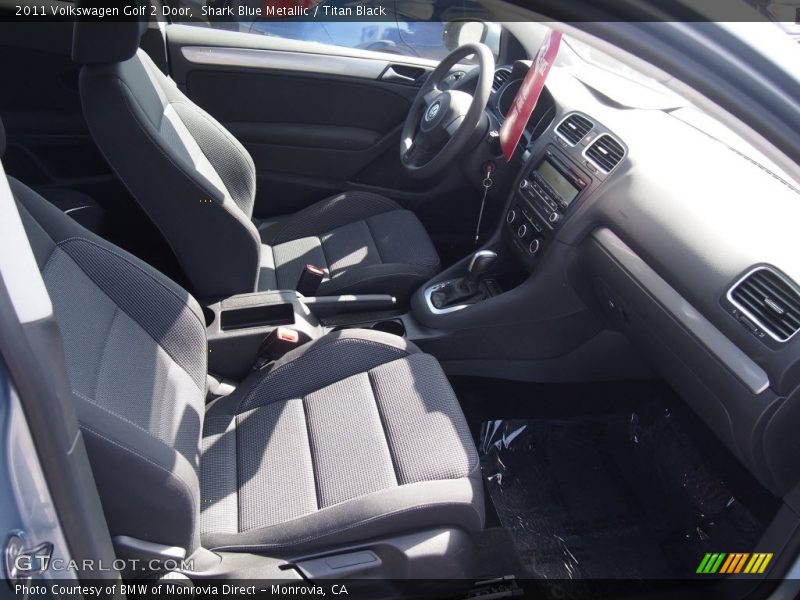 Shark Blue Metallic / Titan Black 2011 Volkswagen Golf 2 Door
