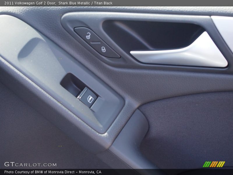 Shark Blue Metallic / Titan Black 2011 Volkswagen Golf 2 Door