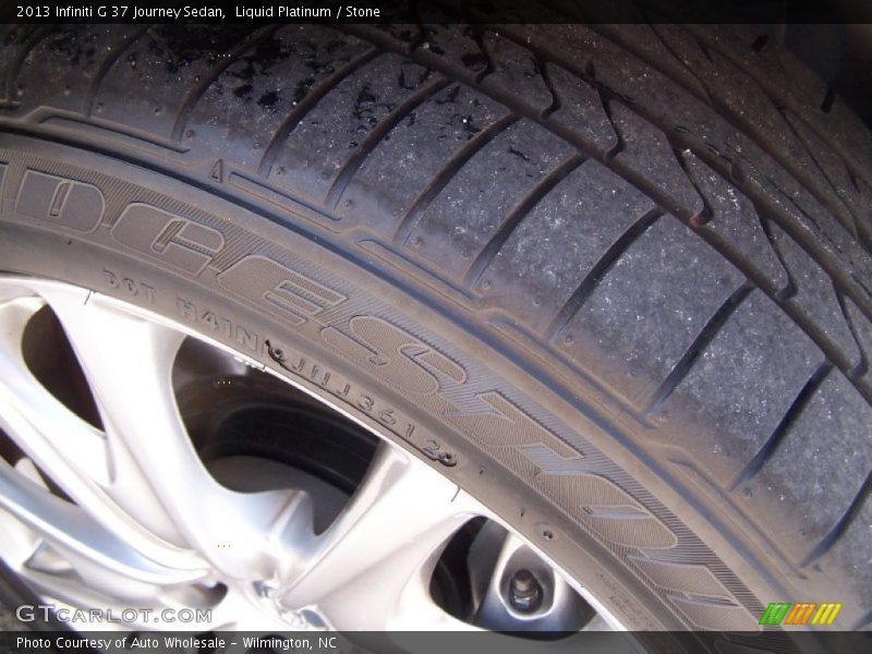 Liquid Platinum / Stone 2013 Infiniti G 37 Journey Sedan
