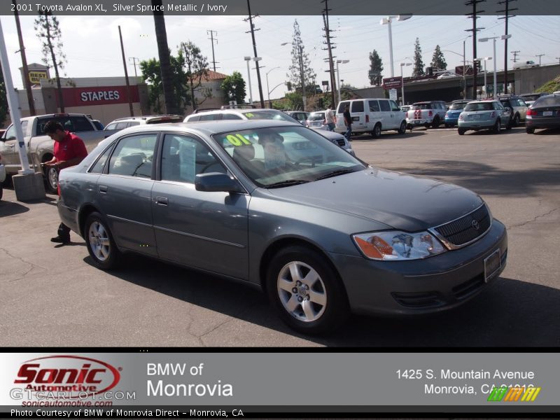 Silver Spruce Metallic / Ivory 2001 Toyota Avalon XL