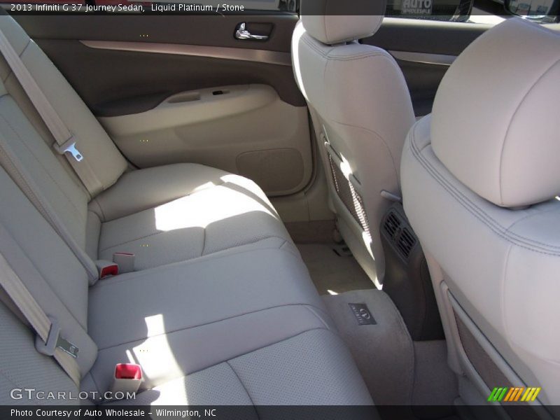 Liquid Platinum / Stone 2013 Infiniti G 37 Journey Sedan