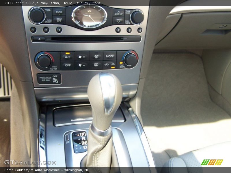 Liquid Platinum / Stone 2013 Infiniti G 37 Journey Sedan
