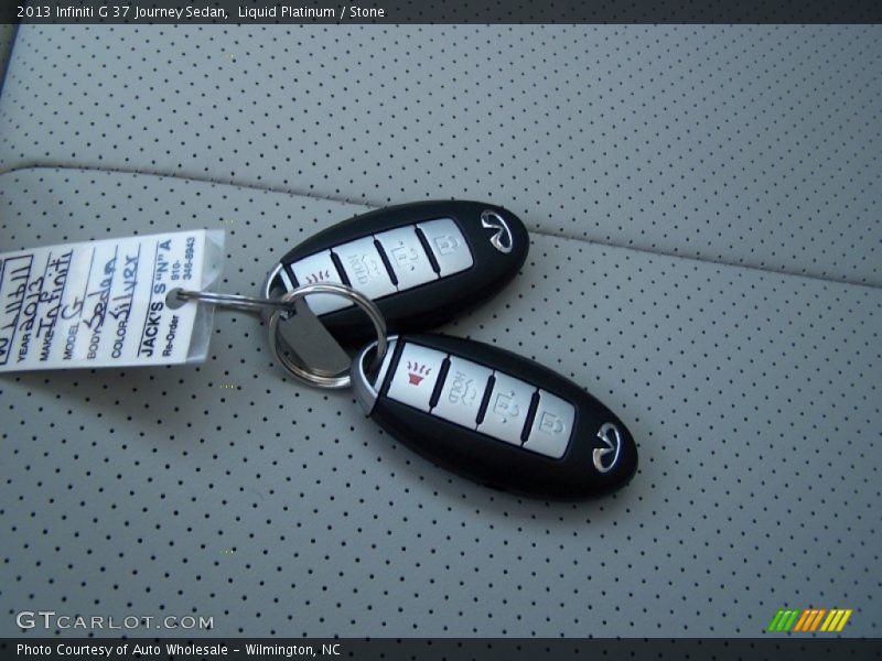 Liquid Platinum / Stone 2013 Infiniti G 37 Journey Sedan