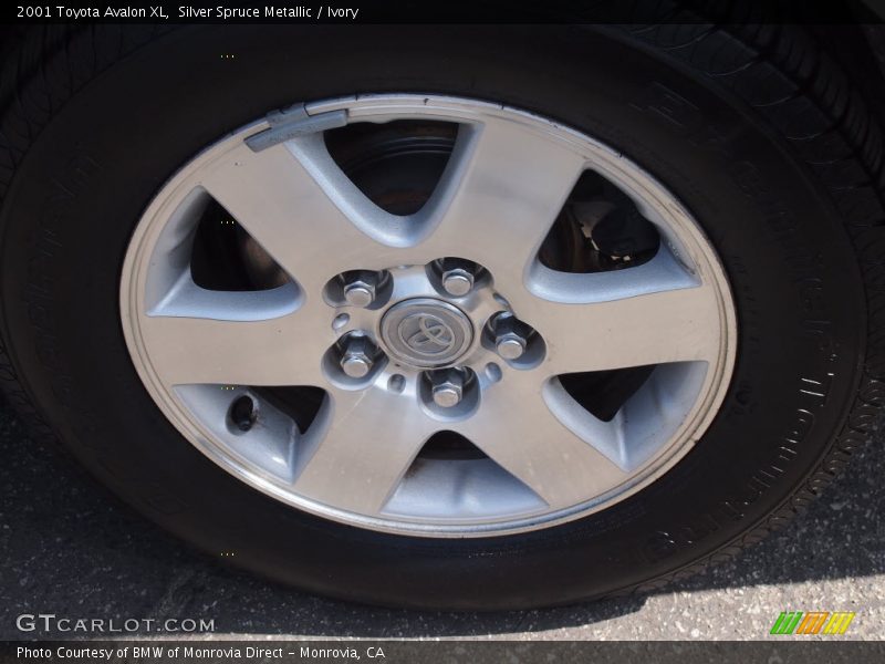 Silver Spruce Metallic / Ivory 2001 Toyota Avalon XL