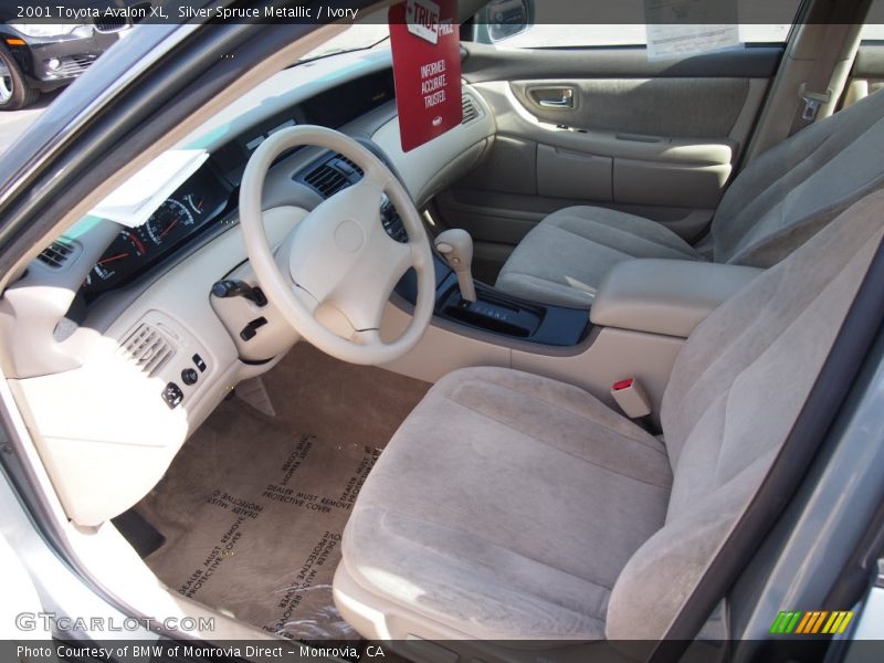 Silver Spruce Metallic / Ivory 2001 Toyota Avalon XL