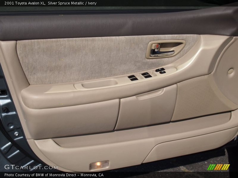 Silver Spruce Metallic / Ivory 2001 Toyota Avalon XL