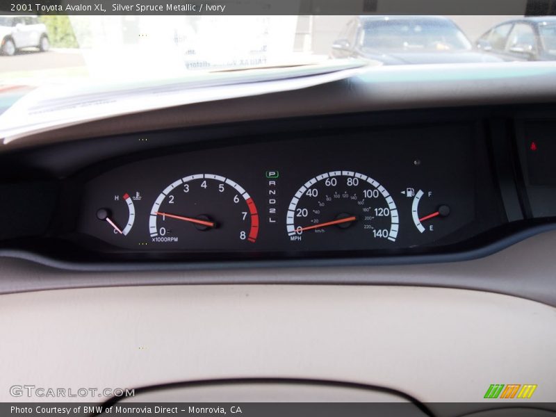 Silver Spruce Metallic / Ivory 2001 Toyota Avalon XL