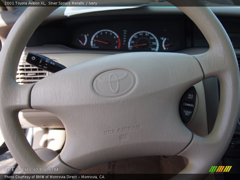Silver Spruce Metallic / Ivory 2001 Toyota Avalon XL