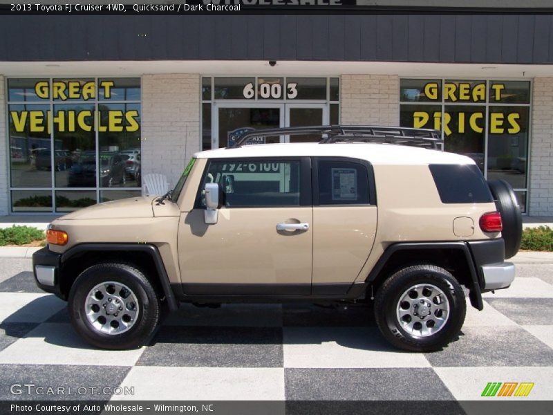 Quicksand / Dark Charcoal 2013 Toyota FJ Cruiser 4WD