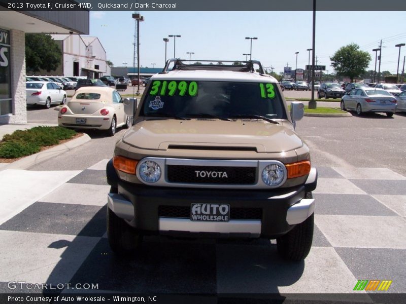 Quicksand / Dark Charcoal 2013 Toyota FJ Cruiser 4WD