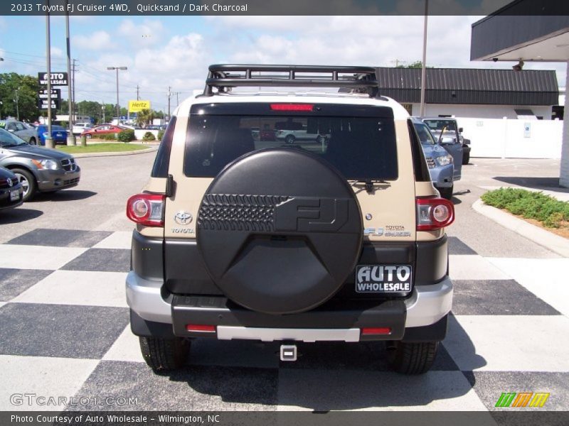 Quicksand / Dark Charcoal 2013 Toyota FJ Cruiser 4WD