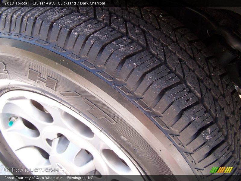 Quicksand / Dark Charcoal 2013 Toyota FJ Cruiser 4WD