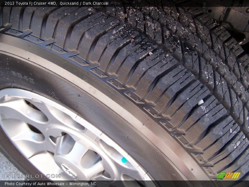 Quicksand / Dark Charcoal 2013 Toyota FJ Cruiser 4WD