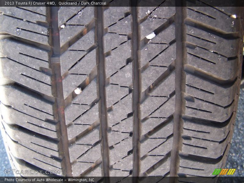 Quicksand / Dark Charcoal 2013 Toyota FJ Cruiser 4WD