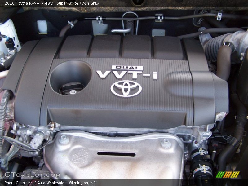 Super White / Ash Gray 2010 Toyota RAV4 I4 4WD