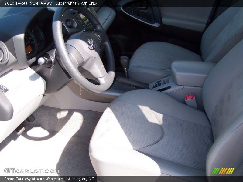 Super White / Ash Gray 2010 Toyota RAV4 I4 4WD