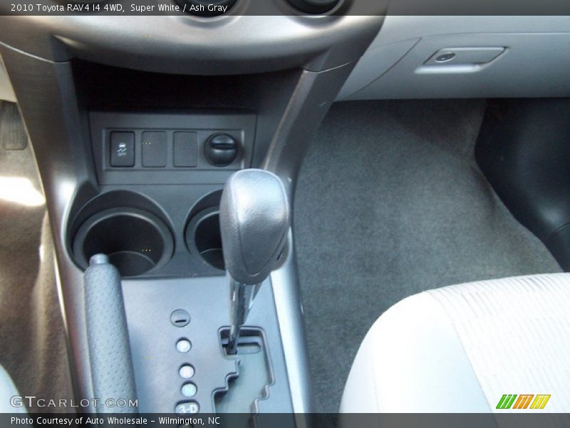 Super White / Ash Gray 2010 Toyota RAV4 I4 4WD
