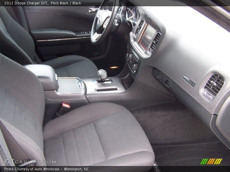 Pitch Black / Black 2012 Dodge Charger SXT