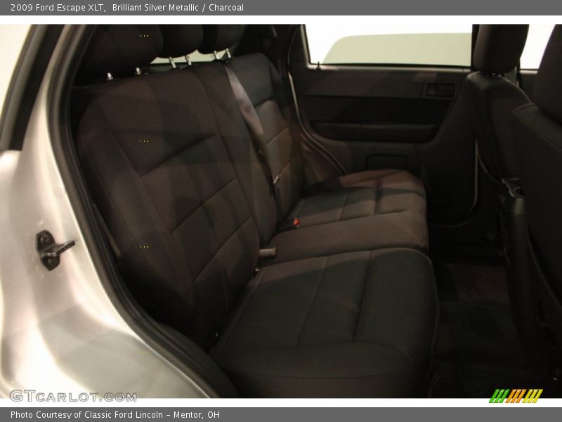 Brilliant Silver Metallic / Charcoal 2009 Ford Escape XLT