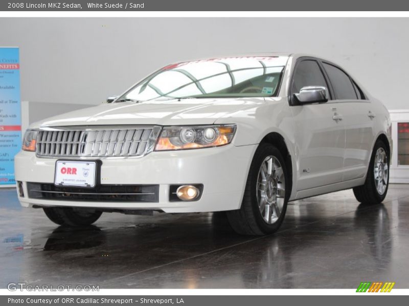 White Suede / Sand 2008 Lincoln MKZ Sedan