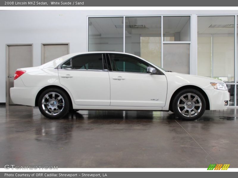 White Suede / Sand 2008 Lincoln MKZ Sedan