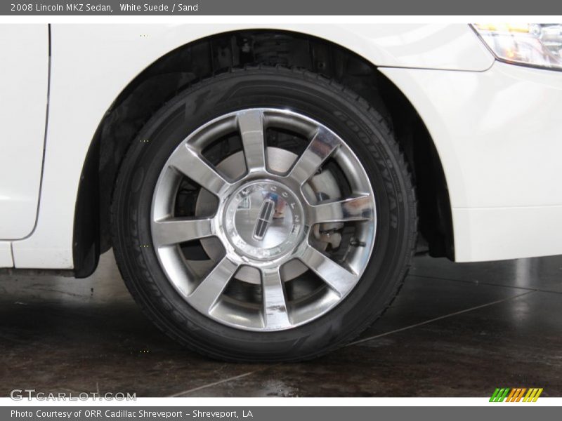 White Suede / Sand 2008 Lincoln MKZ Sedan