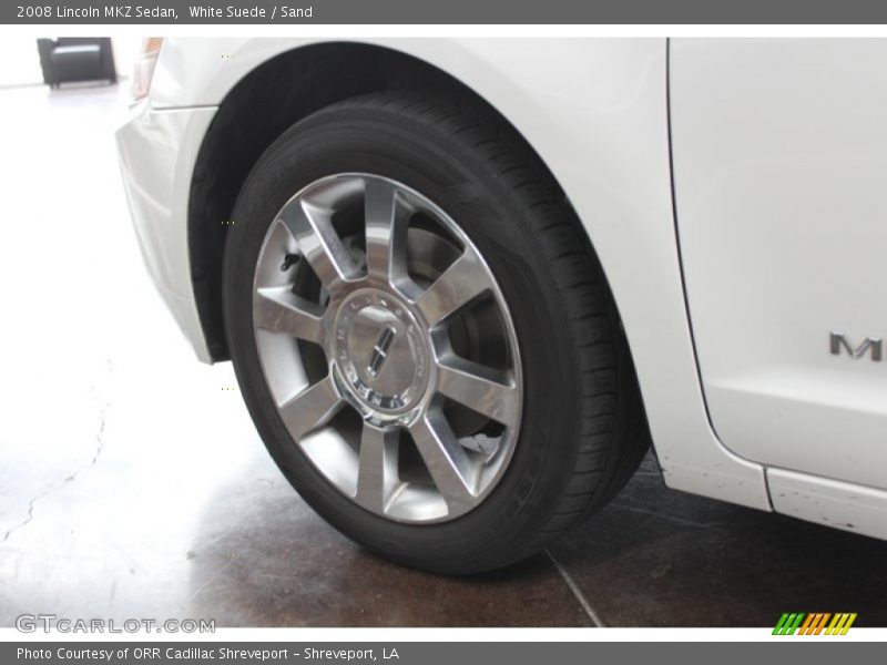 White Suede / Sand 2008 Lincoln MKZ Sedan