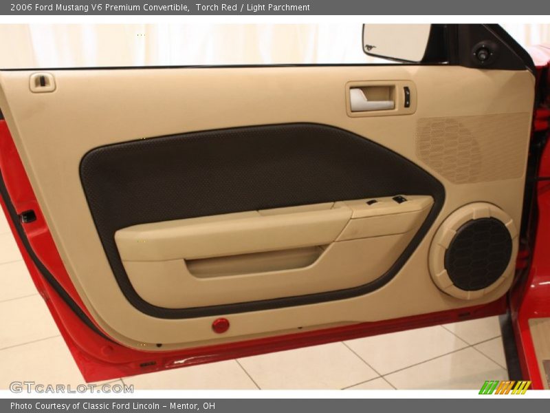 Torch Red / Light Parchment 2006 Ford Mustang V6 Premium Convertible