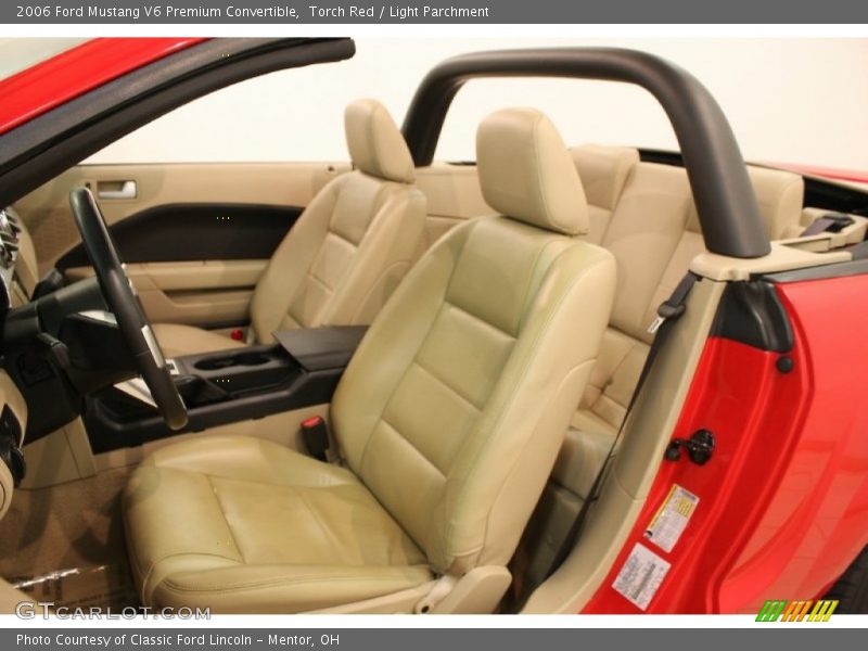 Torch Red / Light Parchment 2006 Ford Mustang V6 Premium Convertible