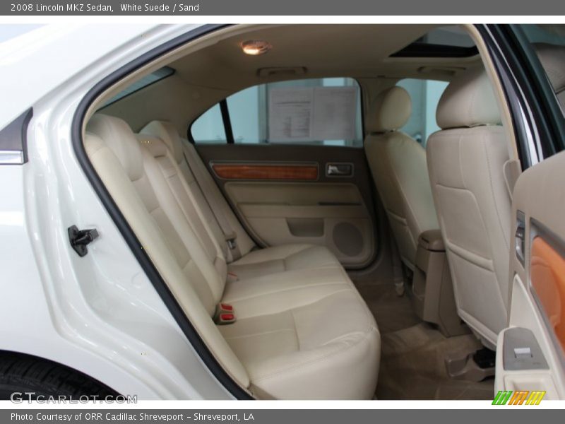 White Suede / Sand 2008 Lincoln MKZ Sedan