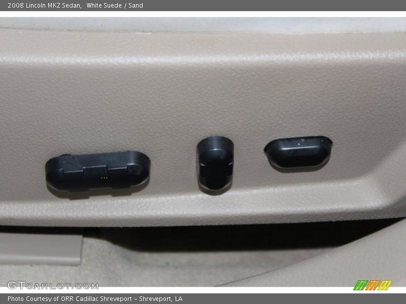 White Suede / Sand 2008 Lincoln MKZ Sedan