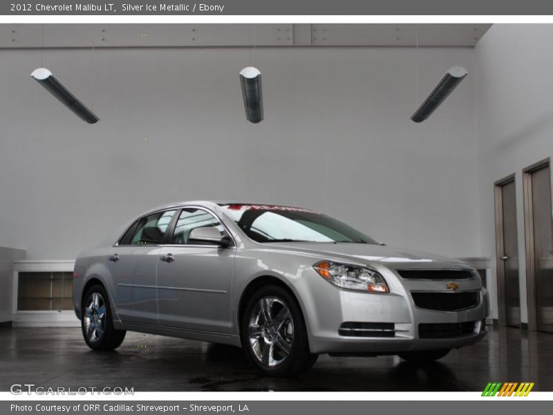 Silver Ice Metallic / Ebony 2012 Chevrolet Malibu LT