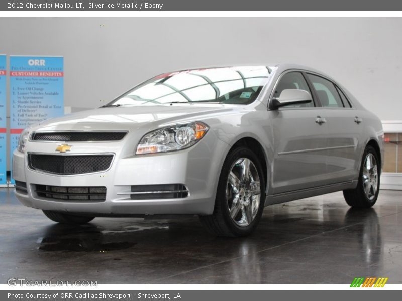 Silver Ice Metallic / Ebony 2012 Chevrolet Malibu LT