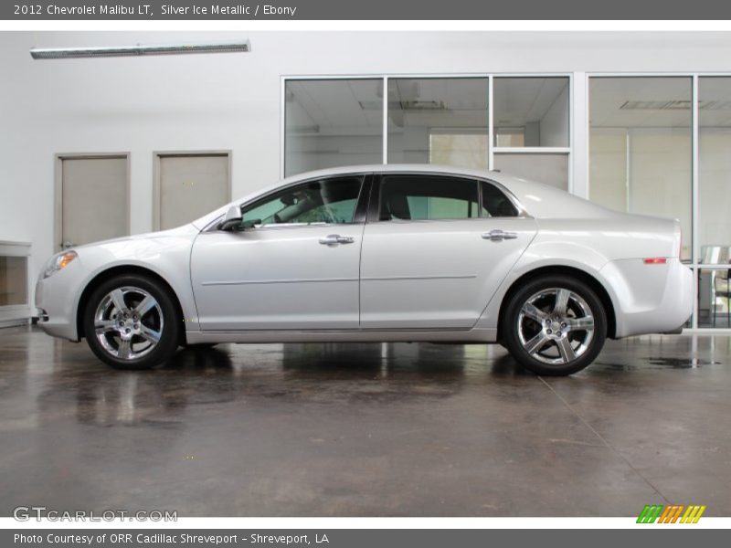 Silver Ice Metallic / Ebony 2012 Chevrolet Malibu LT
