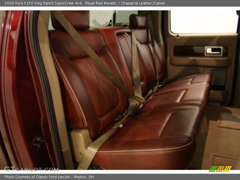 Royal Red Metallic / Chaparral Leather/Camel 2009 Ford F150 King Ranch SuperCrew 4x4