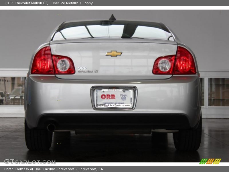 Silver Ice Metallic / Ebony 2012 Chevrolet Malibu LT