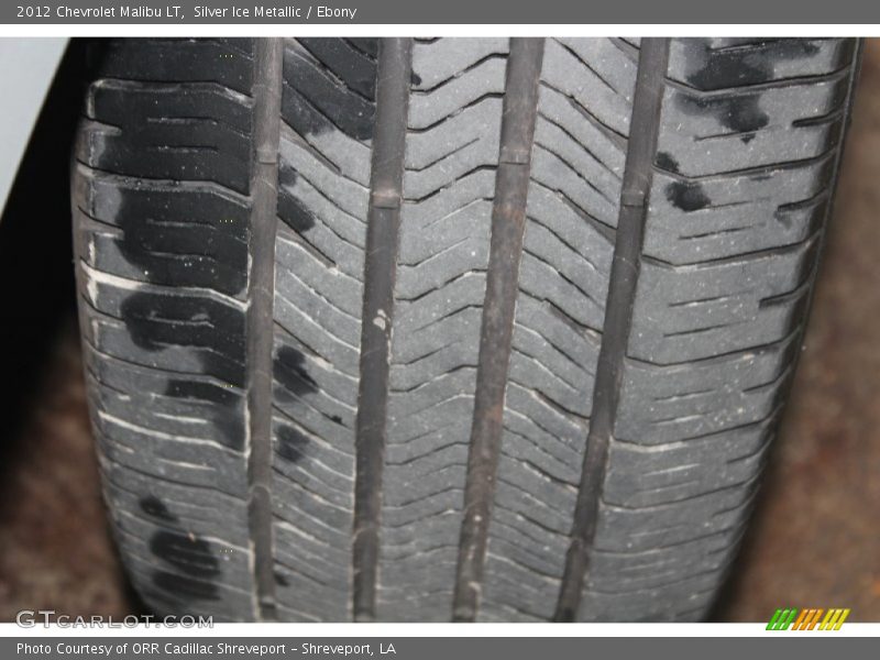 Silver Ice Metallic / Ebony 2012 Chevrolet Malibu LT