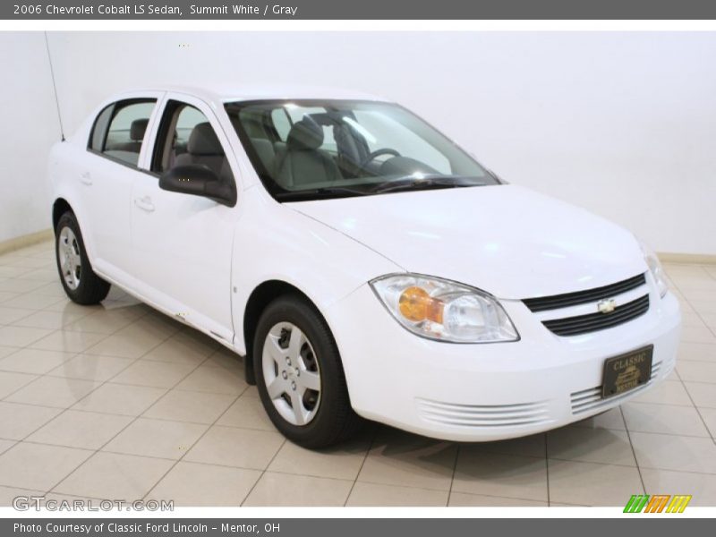 Summit White / Gray 2006 Chevrolet Cobalt LS Sedan