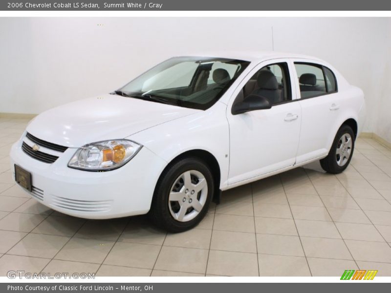 Summit White / Gray 2006 Chevrolet Cobalt LS Sedan