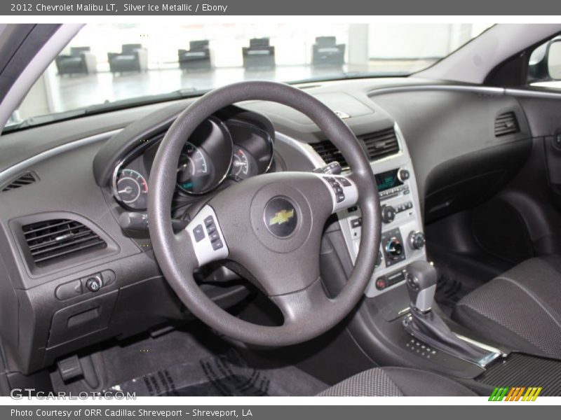 Silver Ice Metallic / Ebony 2012 Chevrolet Malibu LT