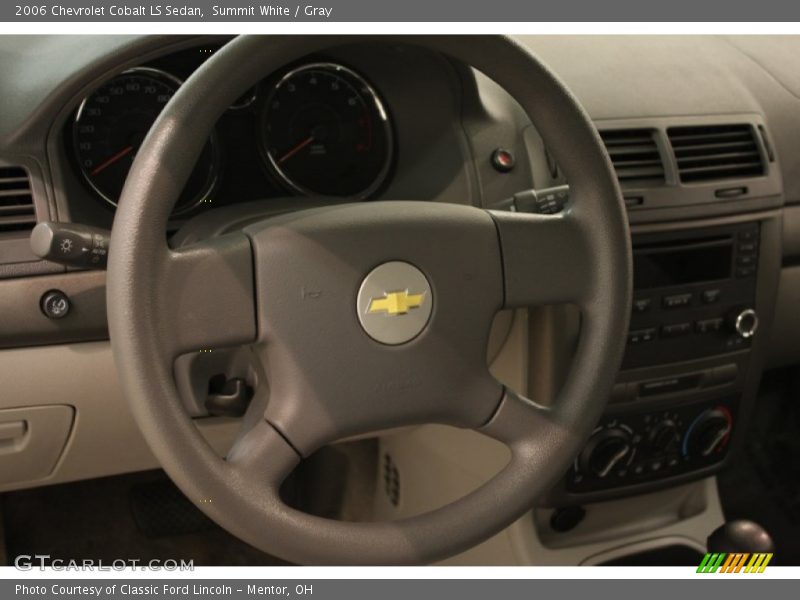 Summit White / Gray 2006 Chevrolet Cobalt LS Sedan
