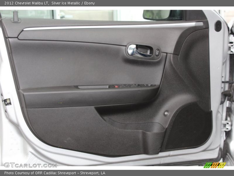 Silver Ice Metallic / Ebony 2012 Chevrolet Malibu LT