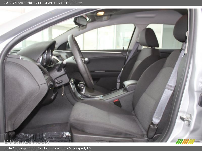 Silver Ice Metallic / Ebony 2012 Chevrolet Malibu LT