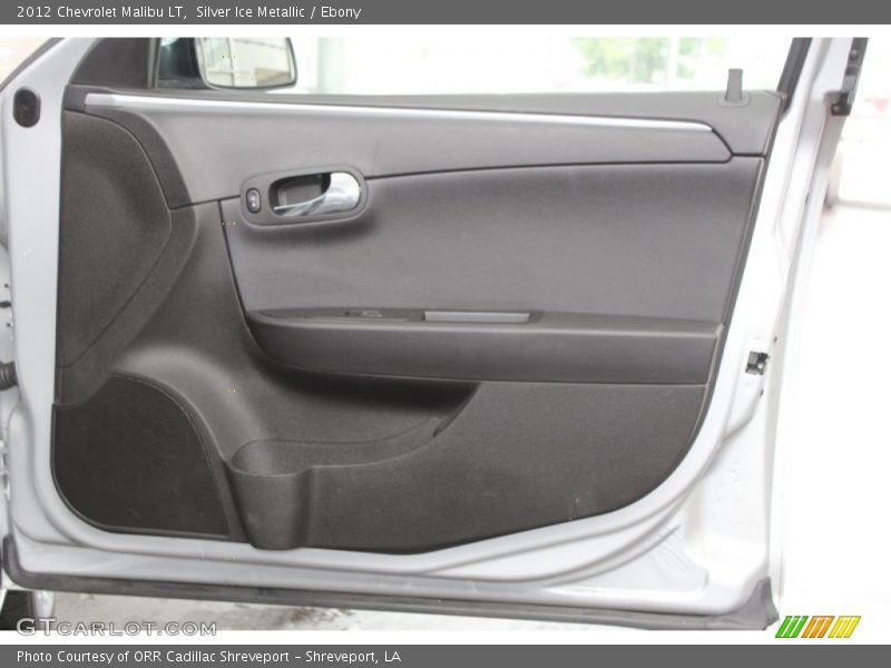 Silver Ice Metallic / Ebony 2012 Chevrolet Malibu LT