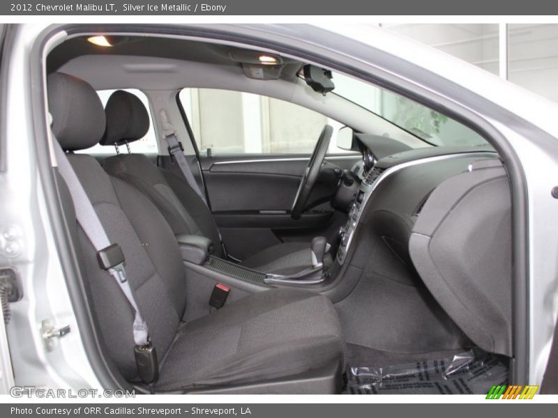 Silver Ice Metallic / Ebony 2012 Chevrolet Malibu LT