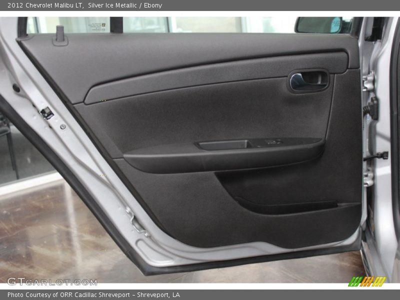 Silver Ice Metallic / Ebony 2012 Chevrolet Malibu LT