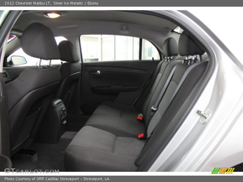 Silver Ice Metallic / Ebony 2012 Chevrolet Malibu LT