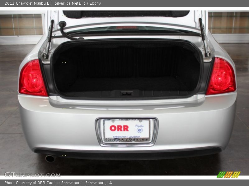 Silver Ice Metallic / Ebony 2012 Chevrolet Malibu LT