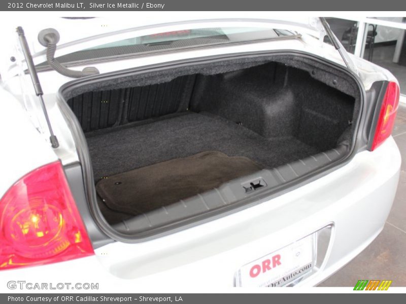 Silver Ice Metallic / Ebony 2012 Chevrolet Malibu LT